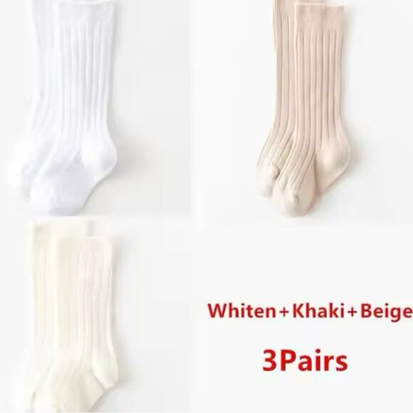 New lot of 3: baby socks  0-1 years Small - Picture 1 of 8